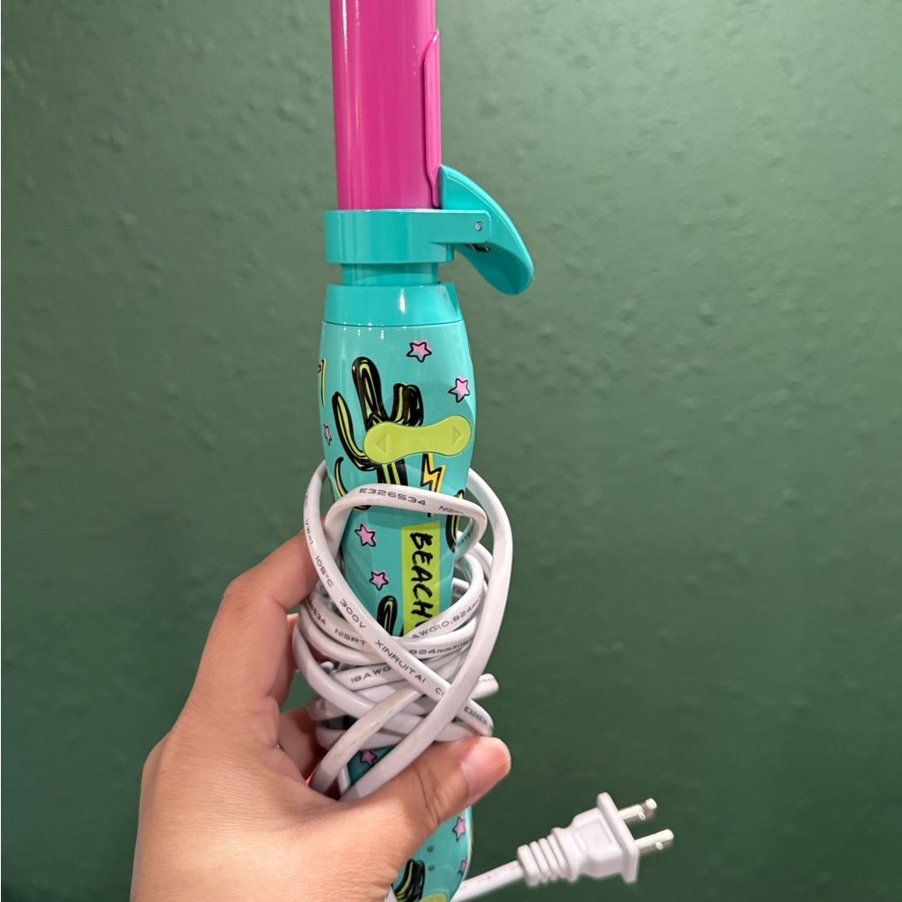 Colorful Hair Curling Wand